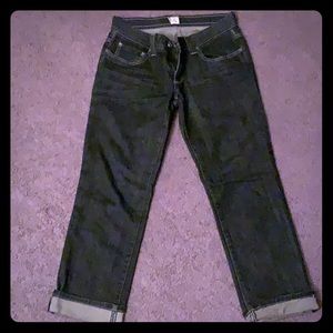 Black jean capris size 27 Joie